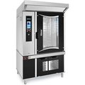 Univex Univex Electric Half Rack Rotating Oven, 10 Trays, 16 kw, 208/240V, Digital Control, SS/Glass Door RHRER2